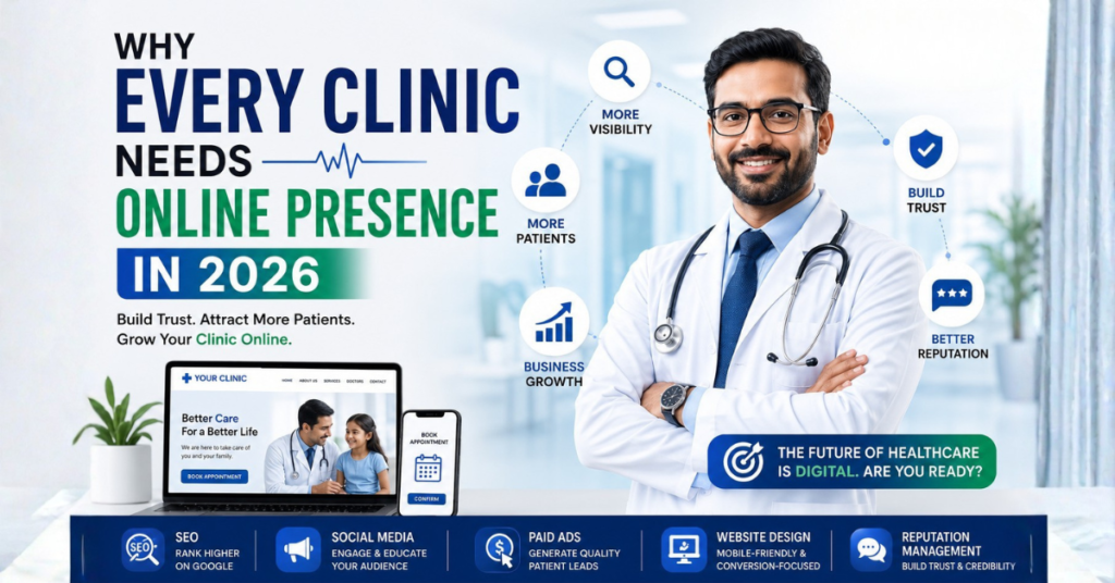 Why Every Clinic Needs Online Presence in 2026 | Healthcare Marketing